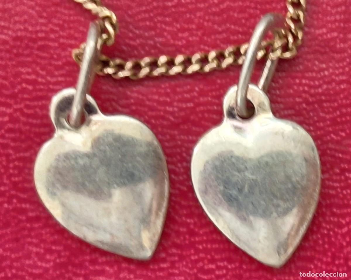 Joyeria: Doble Coraz&oacute;n de la Virgen &ndash; Cadena Dorada Devocional - Foto 3