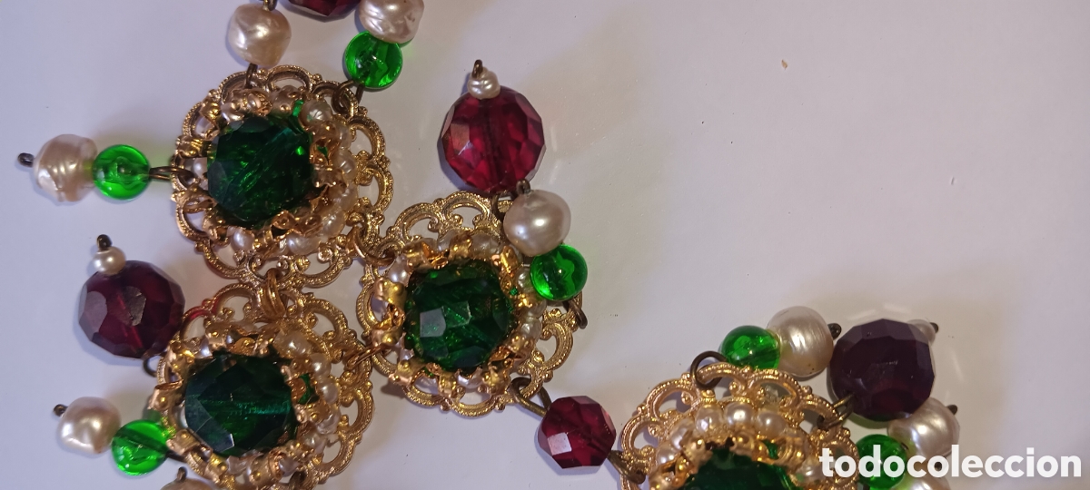 Joyeria: Collar bisuter&iacute;a a&ntilde;os 50 - Foto 2