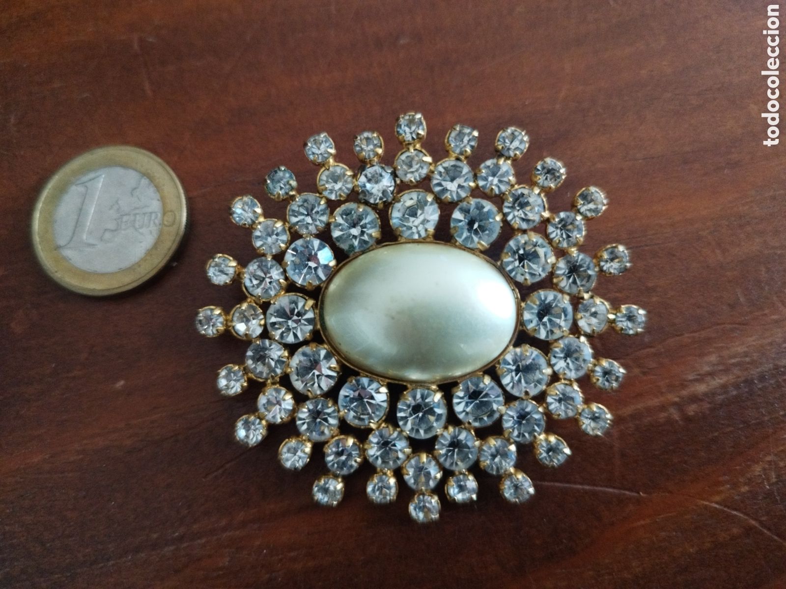 Joyeria: Broche brillantitos vintage - Foto 1