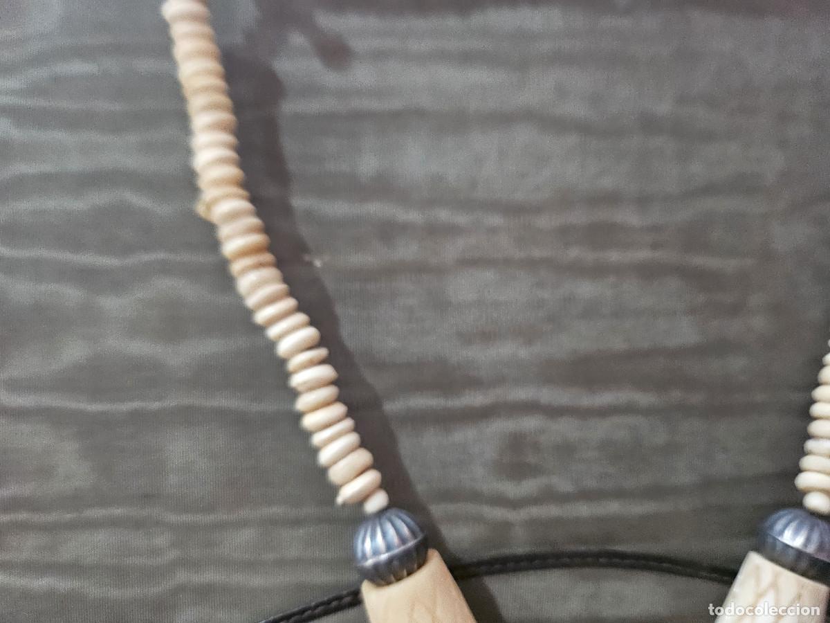 Joyeria: collar de hueso y plateado - Foto 5