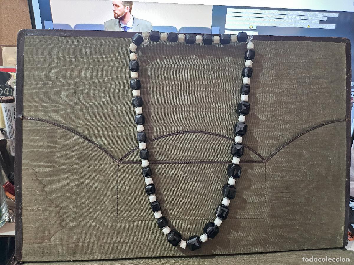 Joyeria: collar de bisuteriia bolas negras y blancas - Foto 1