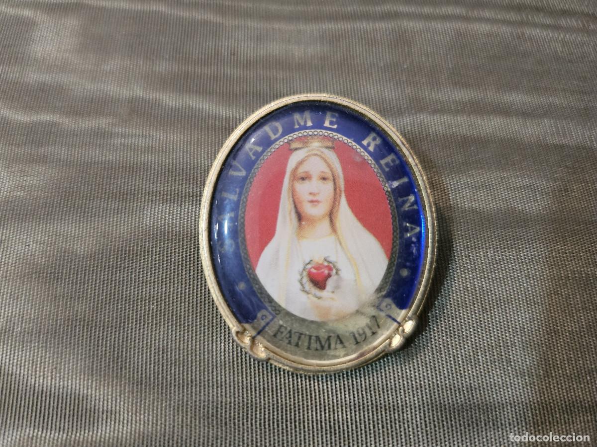 Joyeria: broche religiosos virgen - Foto 1