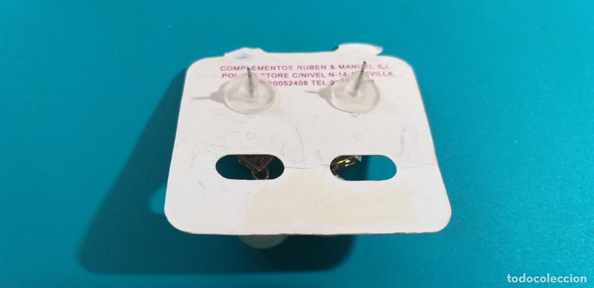 Joyeria: Pendientes. Dorados y blanco - Foto 4