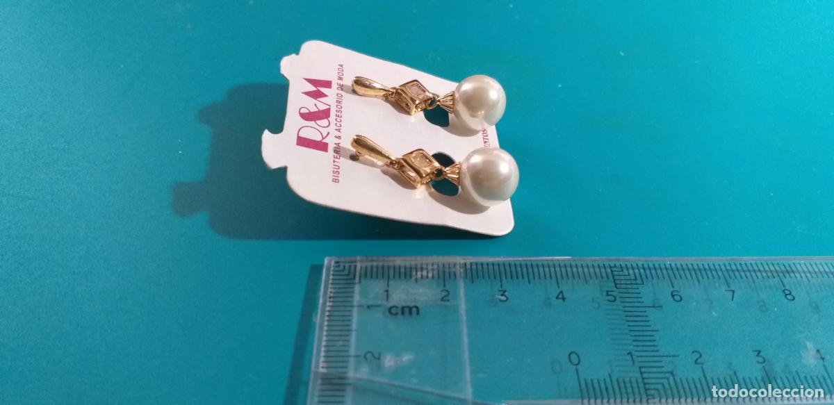 Joyeria: Pendientes. Dorados y blanco - Foto 5