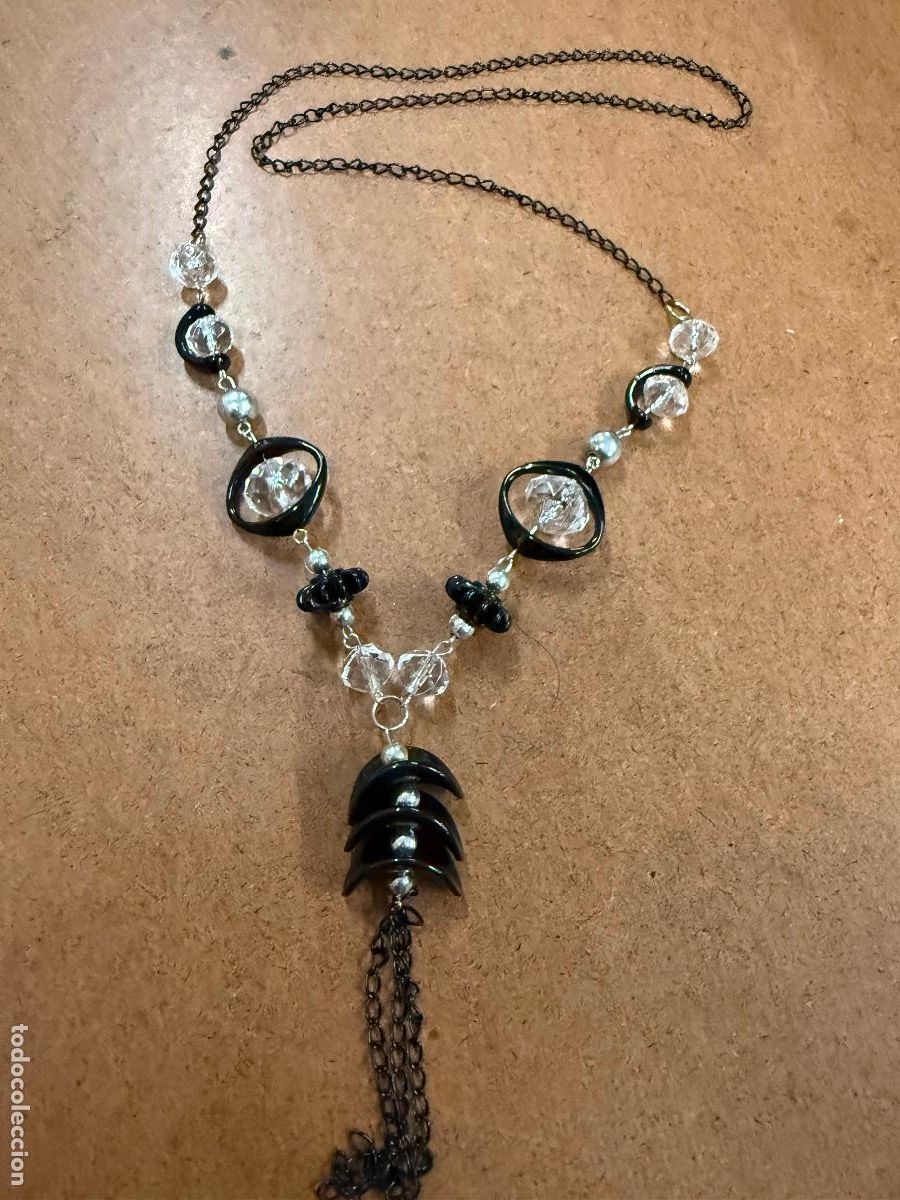 Joyeria: Espectacular collar con cuentas de plastico - Foto 1