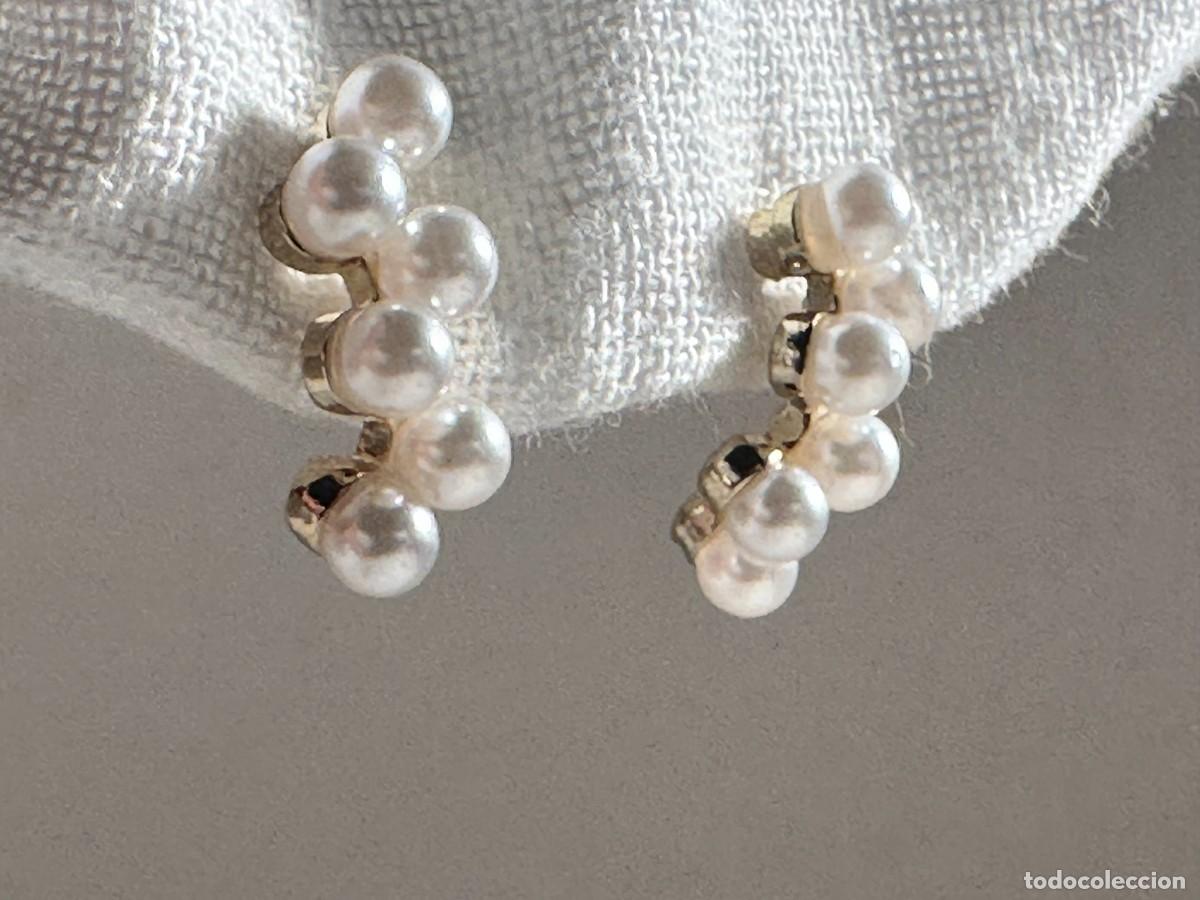 Joyeria: Pendientes perlas blancas. Tipo racimo - Foto 1