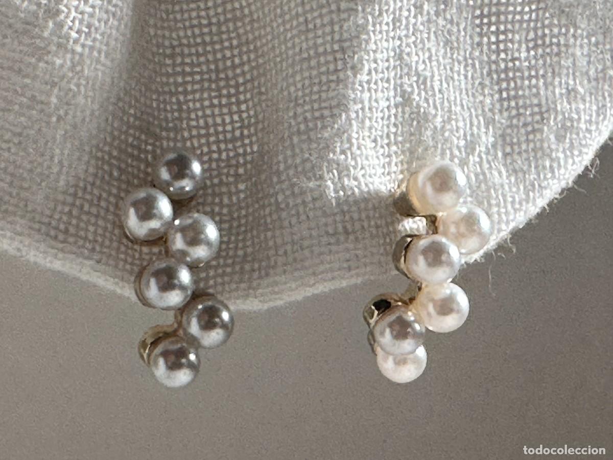 Joyeria: Pendientes perlas blancas. Tipo racimo - Foto 3