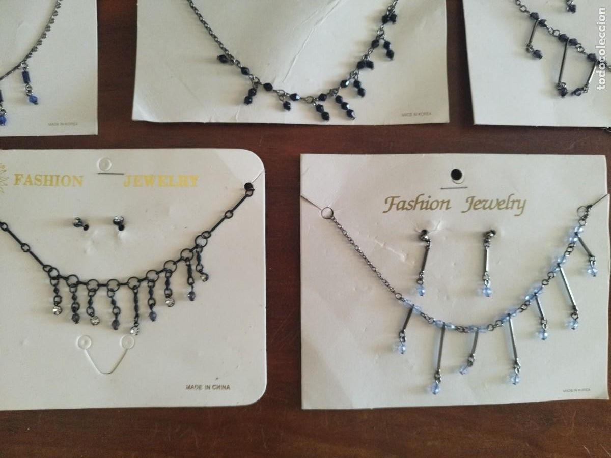 Joyeria: Conjunto collar gargantilla + pendientes - Foto 3