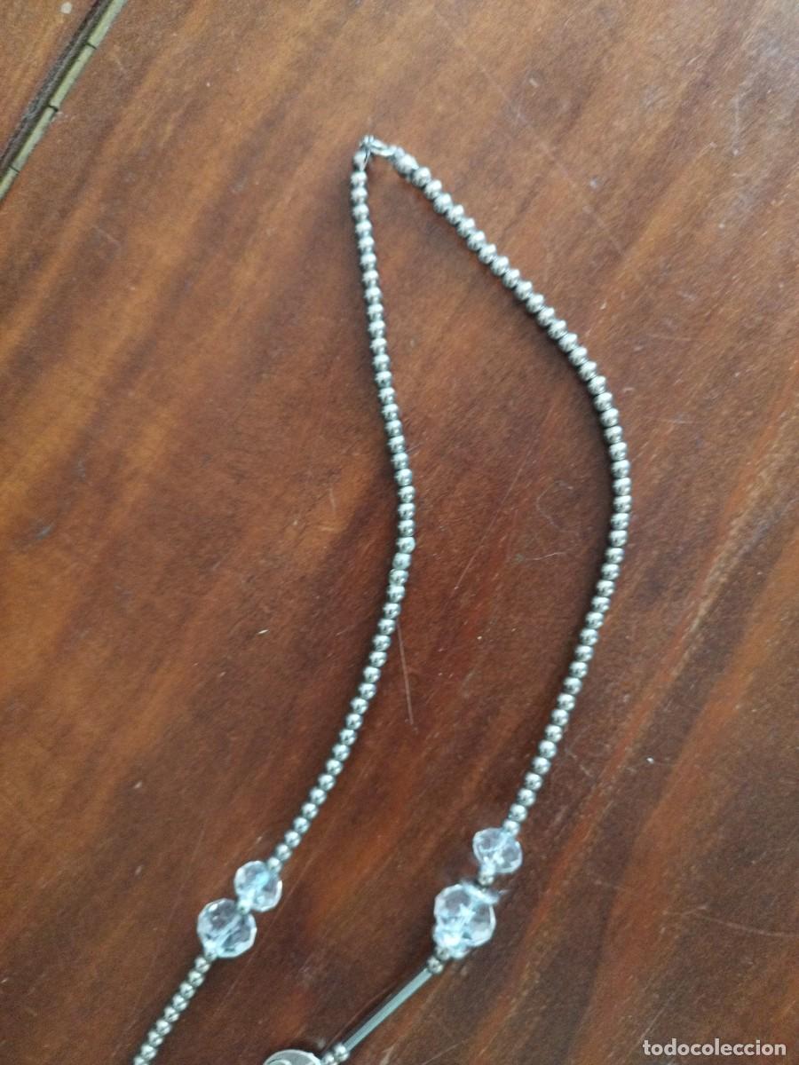 Joyeria: Collar largo plateado piedras - Foto 3