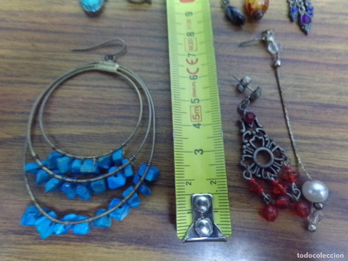 Joyeria: Lote de Pendientes desparejos vintage - Foto 2