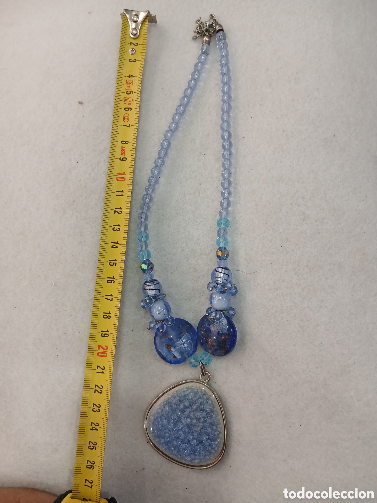 Joyeria: Gargantilla azul. (L102) - Foto 2