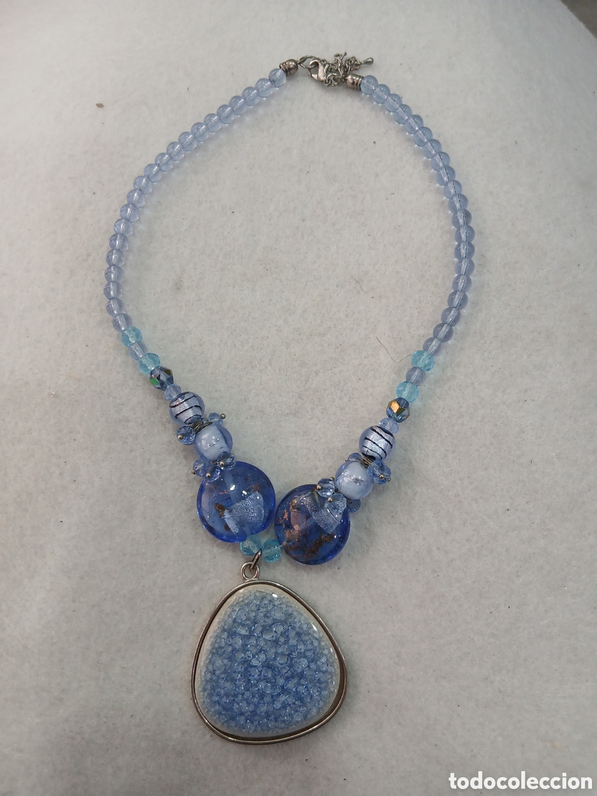 Joyeria: Gargantilla azul. (L102) - Foto 1