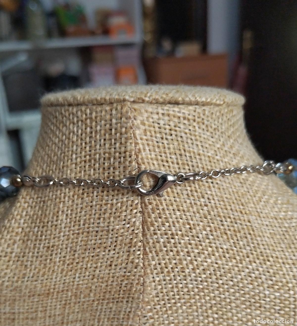 Joyeria: Collar corto, cuentas de cristal. - Foto 3