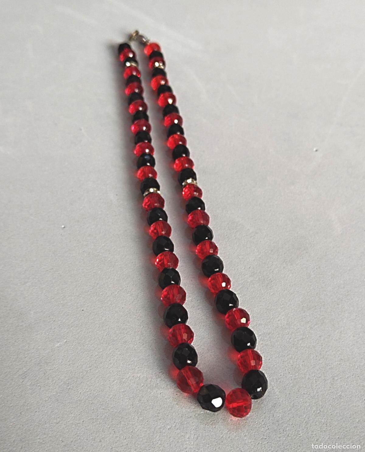 Joyeria: Collar con cuentas de cristal. - Foto 2