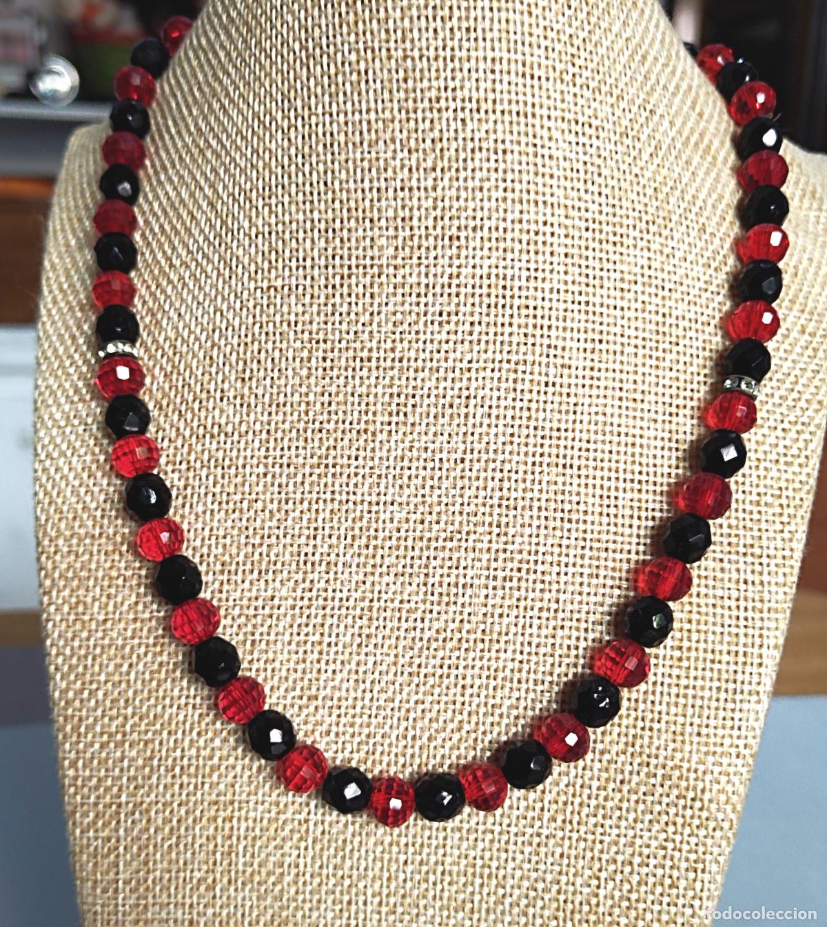 Joyeria: Collar con cuentas de cristal. - Foto 5