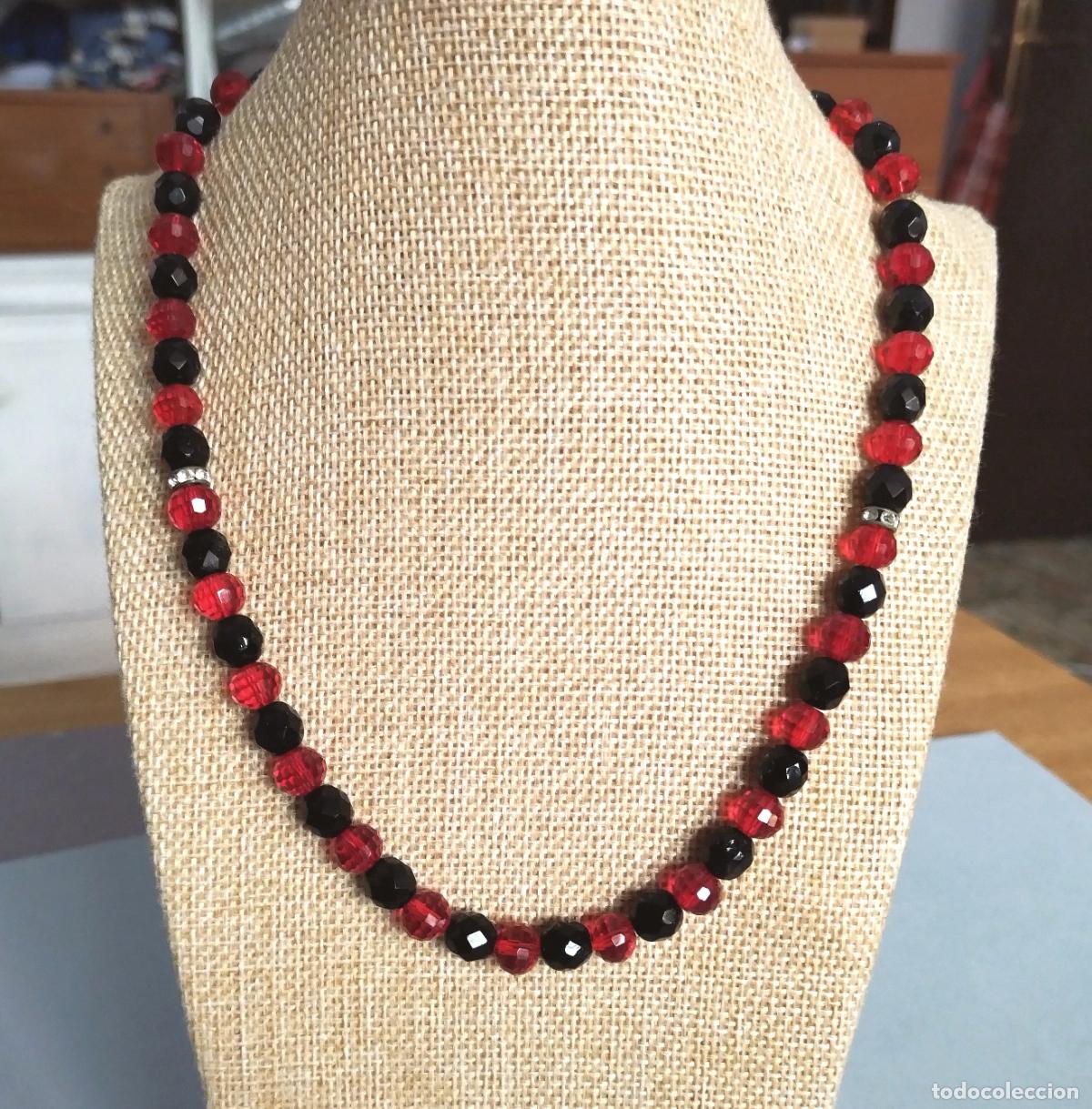 Joyeria: Collar con cuentas de cristal. - Foto 1