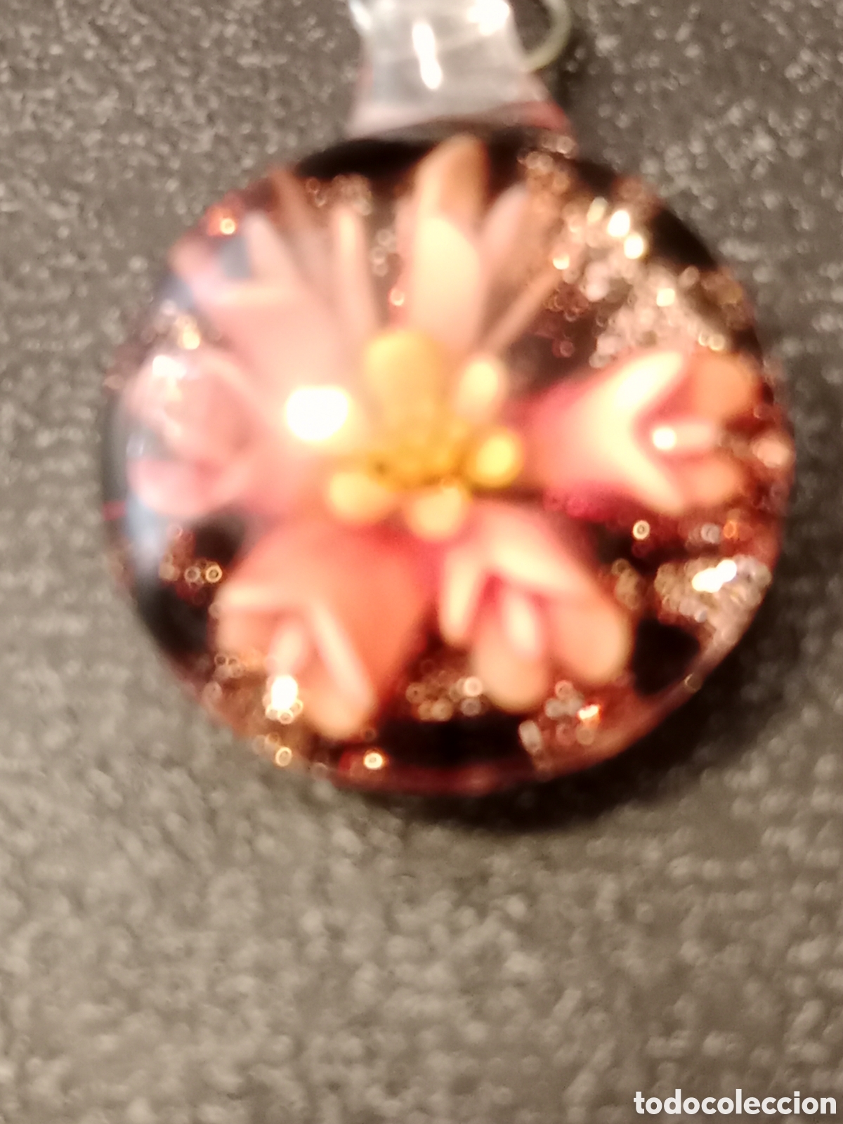 Joyeria: Pendientes cristal con flor onterior - Foto 3