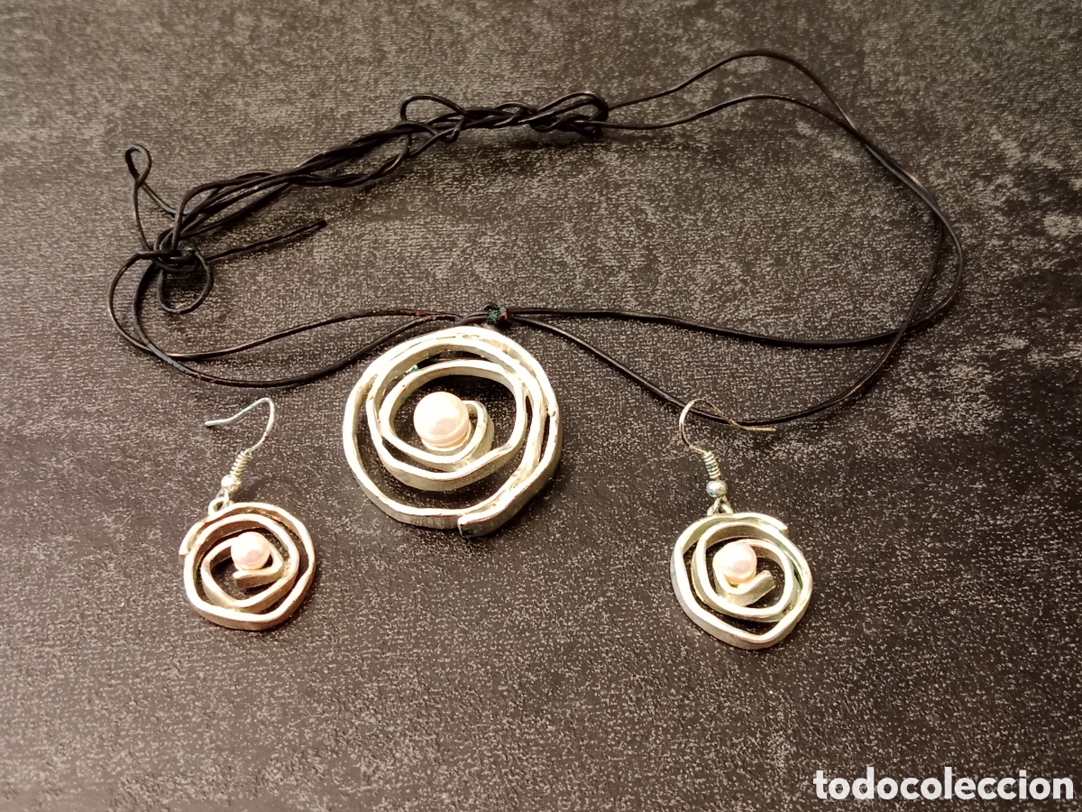 Joyeria: Conjunto pendientes y colgante - Foto 1