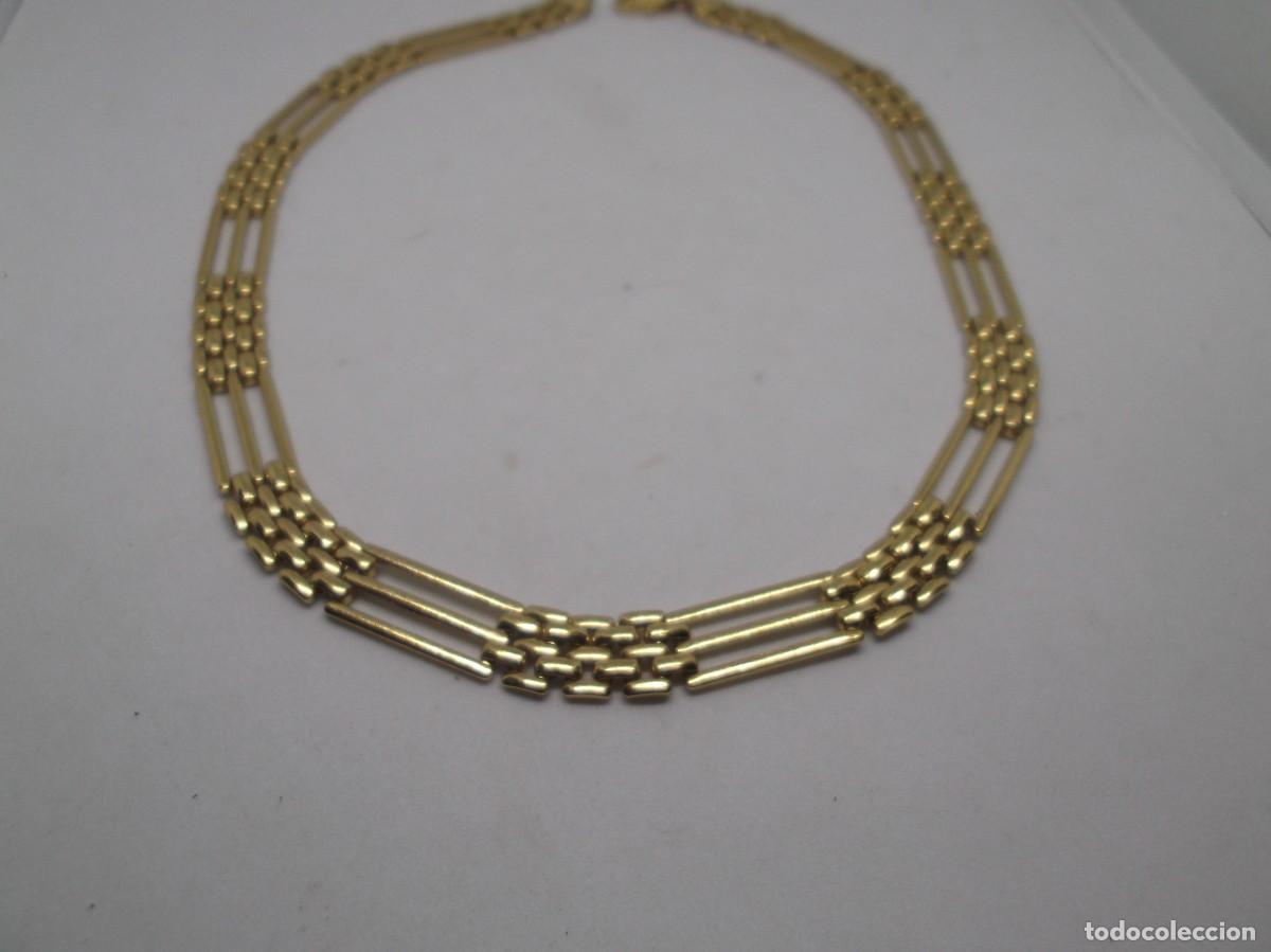 Joyeria: Gargantilla Chapado de oro 22K.Antonelli - Foto 3
