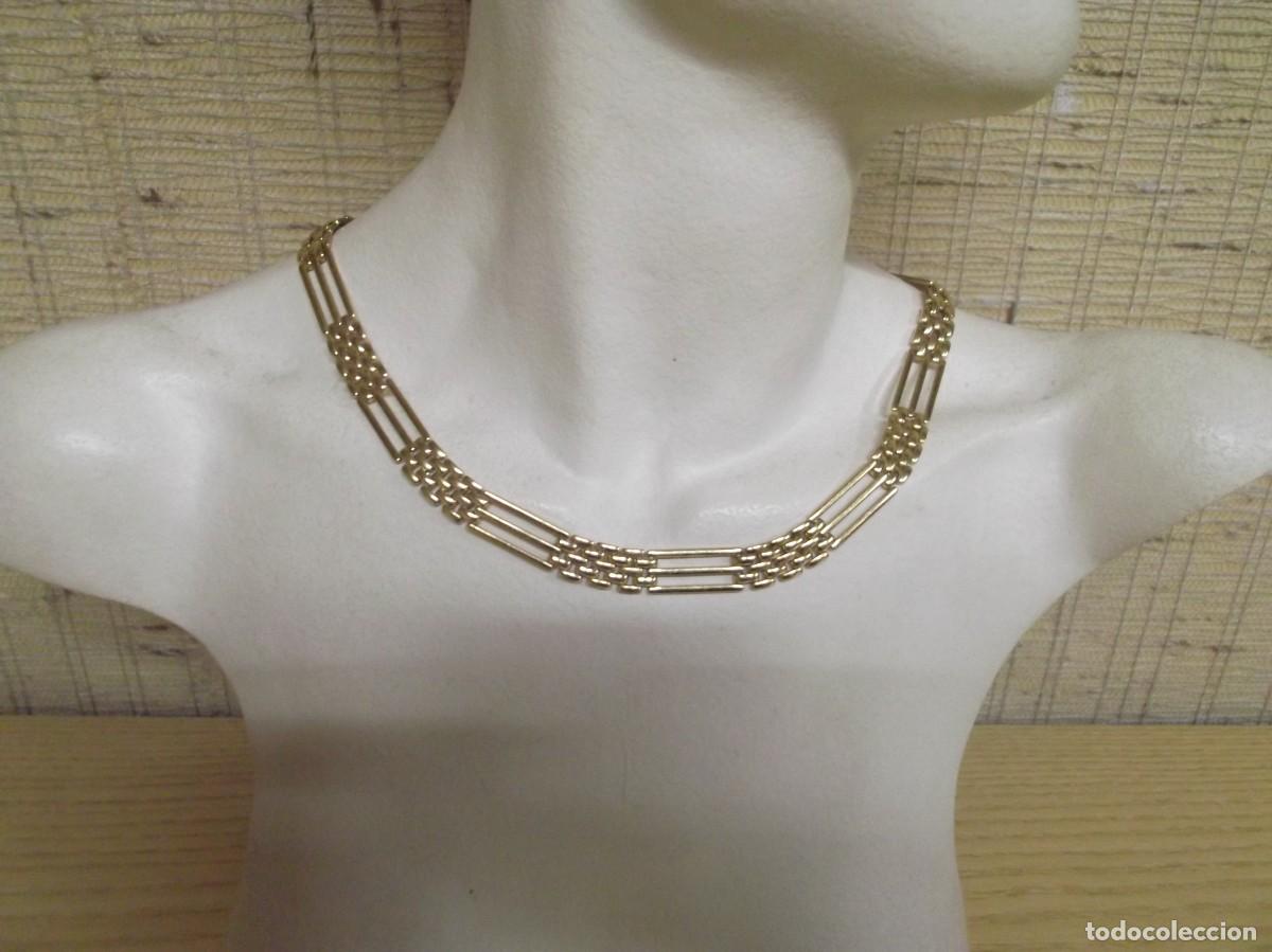 Joyeria: Gargantilla Chapado de oro 22K.Antonelli - Foto 4
