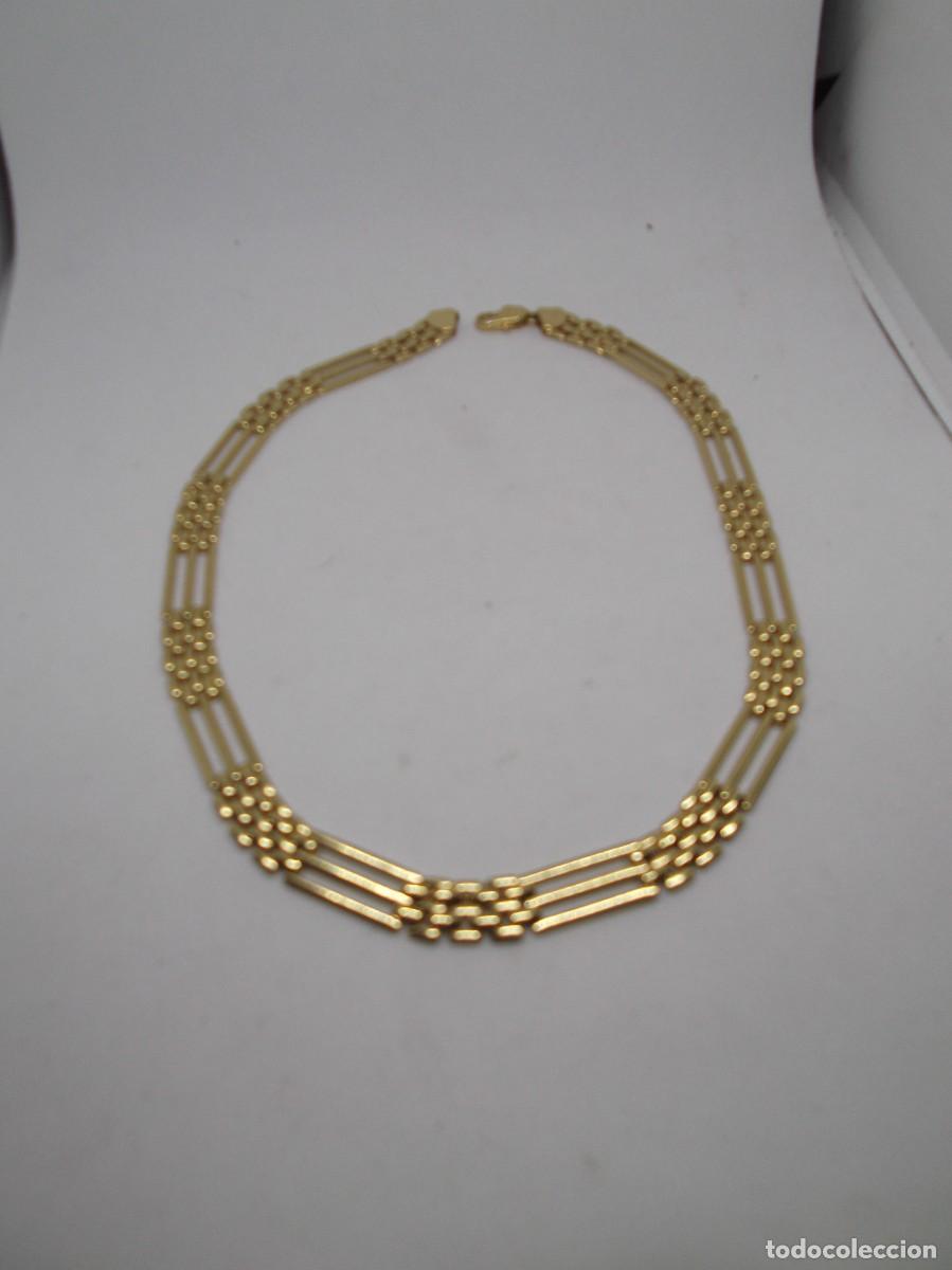 Joyeria: Gargantilla Chapado de oro 22K.Antonelli - Foto 6