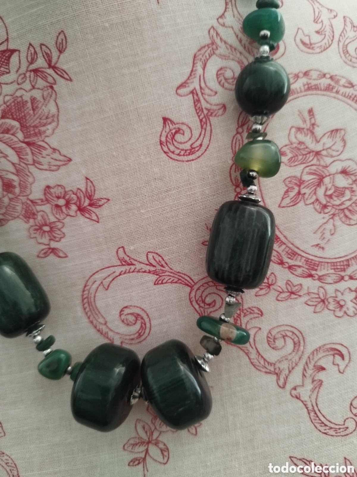 Joyeria: Collar gargantilla verde - Foto 2