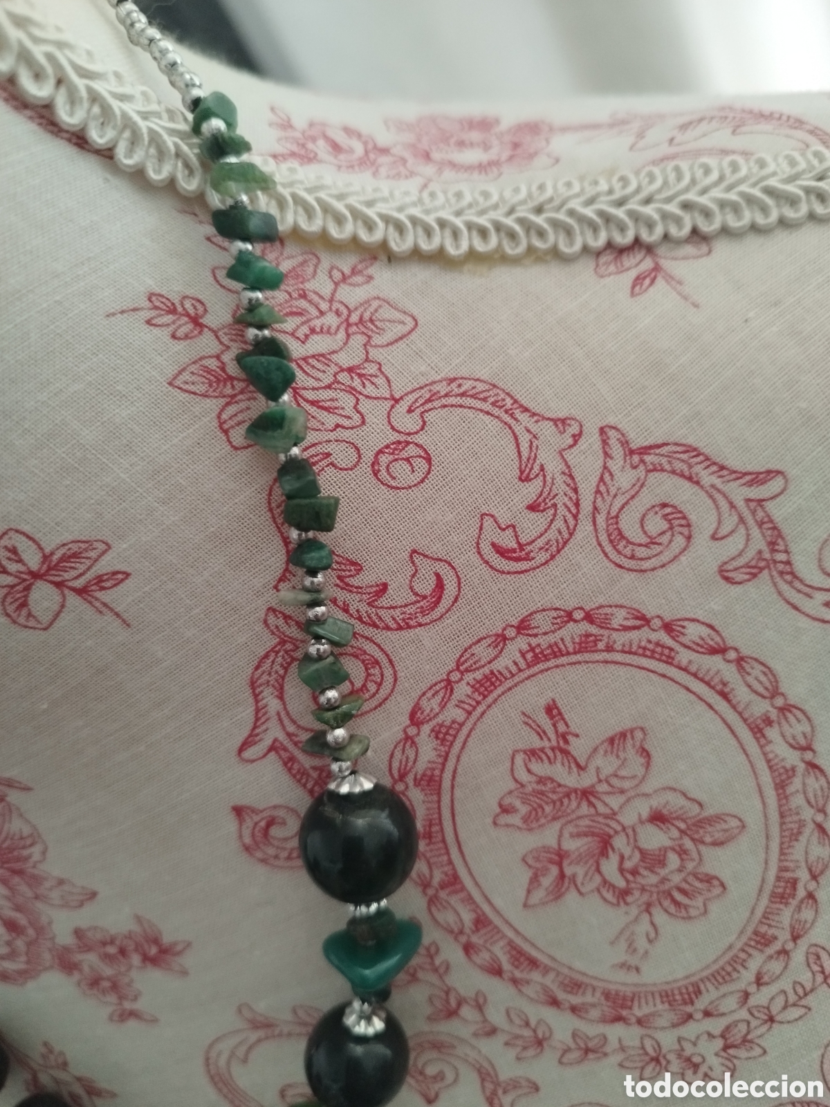 Joyeria: Collar gargantilla verde - Foto 3
