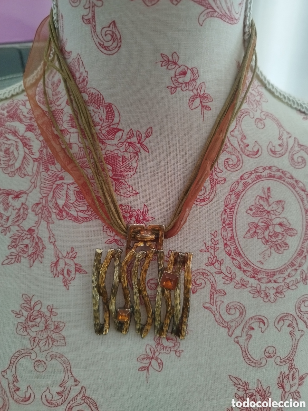 Joyeria: Collar gargantilla cord&oacute;n tipo seda - Foto 1