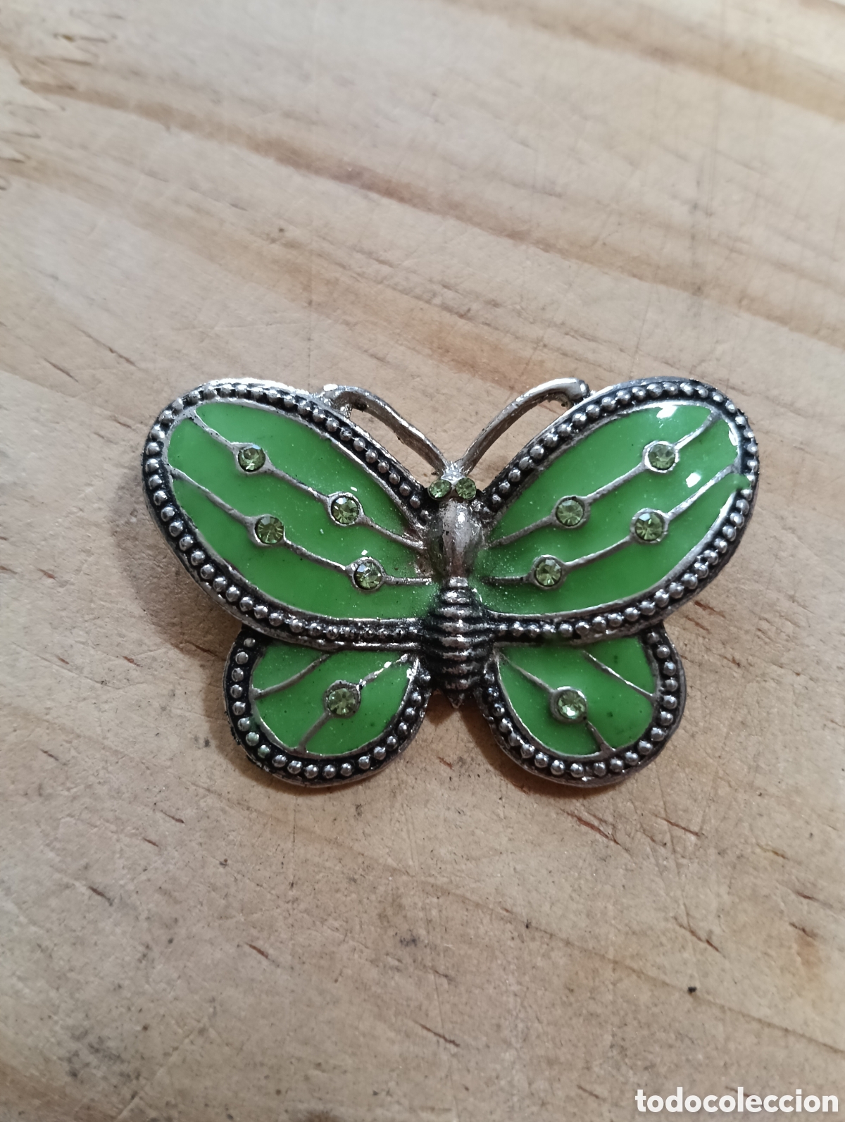 Joyeria: Broche de Mariposa de color verde completo - Foto 1
