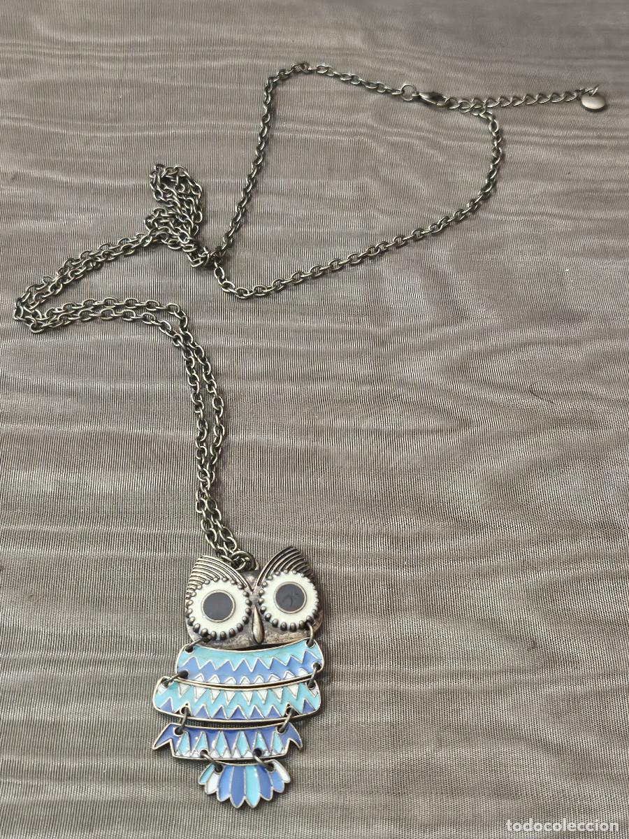 Joyeria: collar bisuteria buho dorado - Foto 1