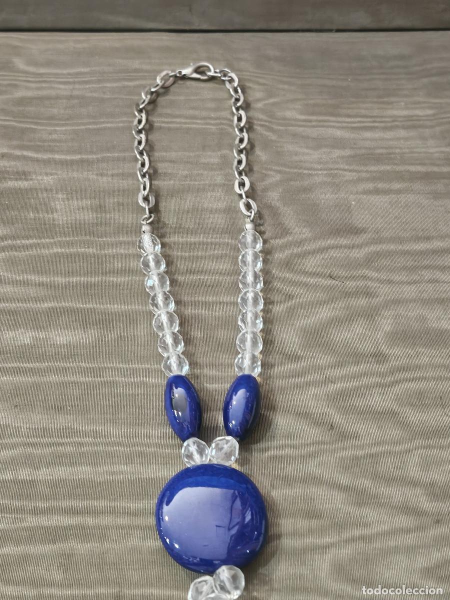 Joyeria: bisuteria collar de cristal azul - Foto 1