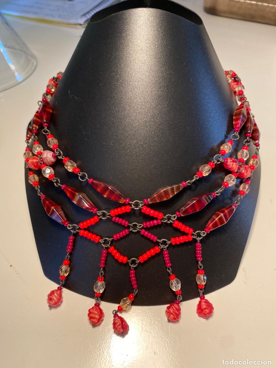 Joyeria: Gargantilla cristal, posiblemente Murano - Foto 1