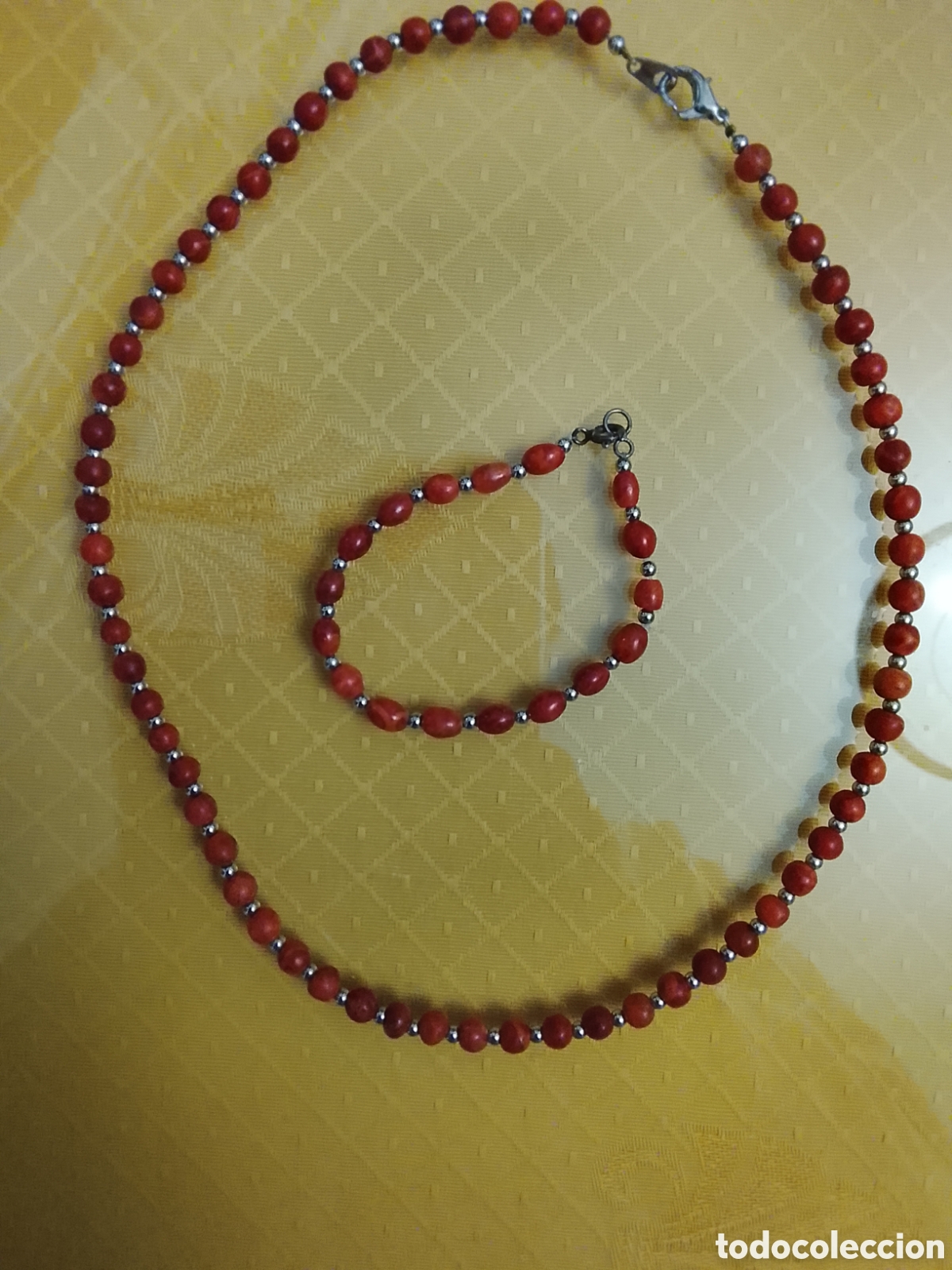Joyeria: Conjunto de collar y pulsera. - Foto 1