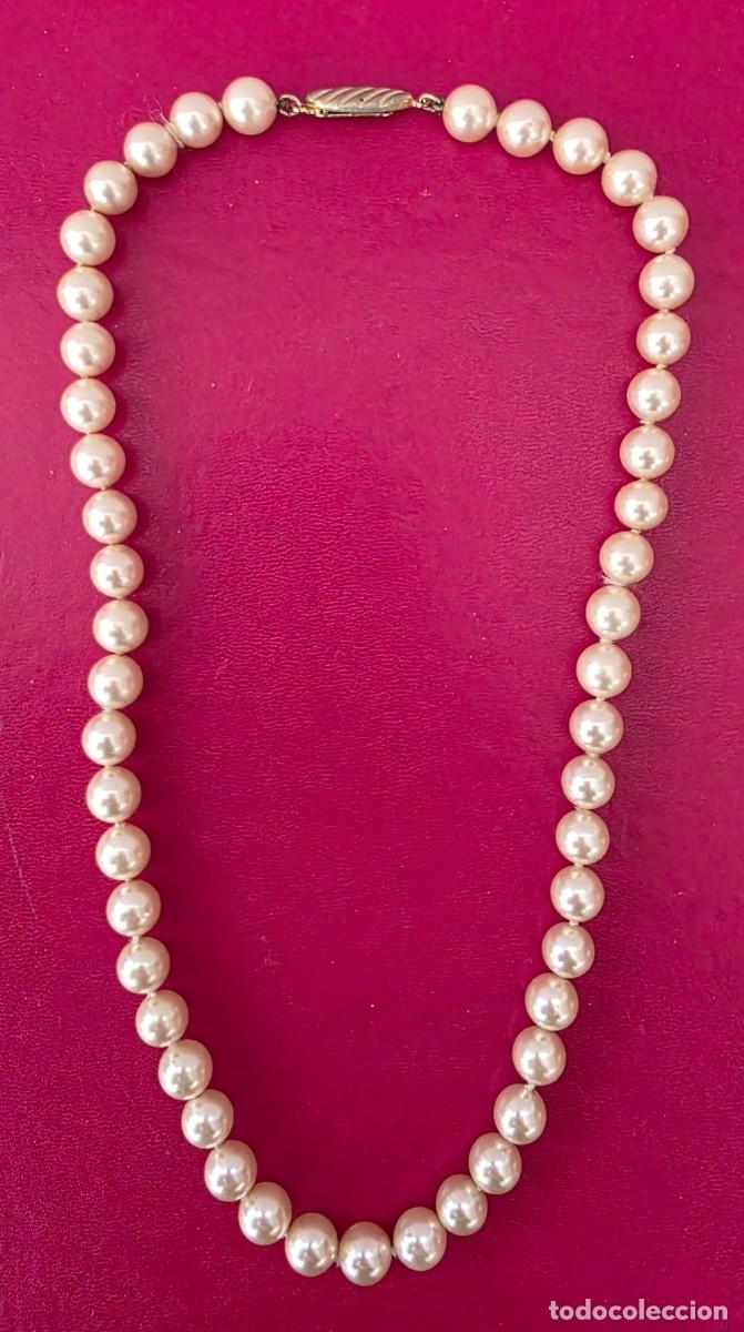 Joyeria: Collar de perlas estilo cl&aacute;sico - Foto 1