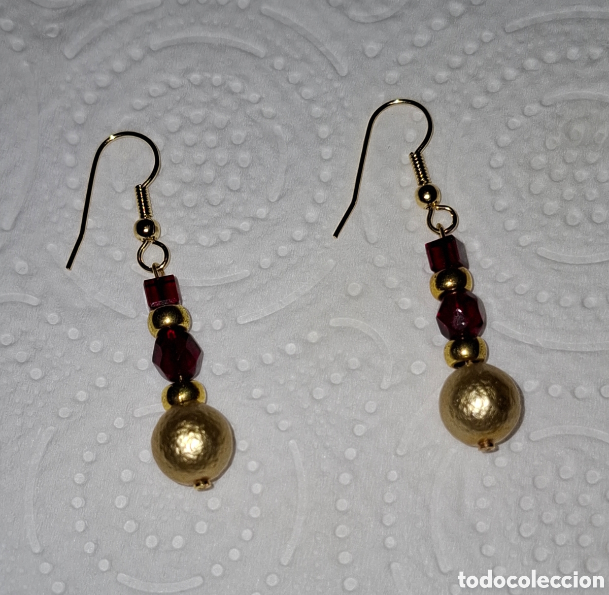 Joyeria: Preciosos pendientes bicolor - Foto 6