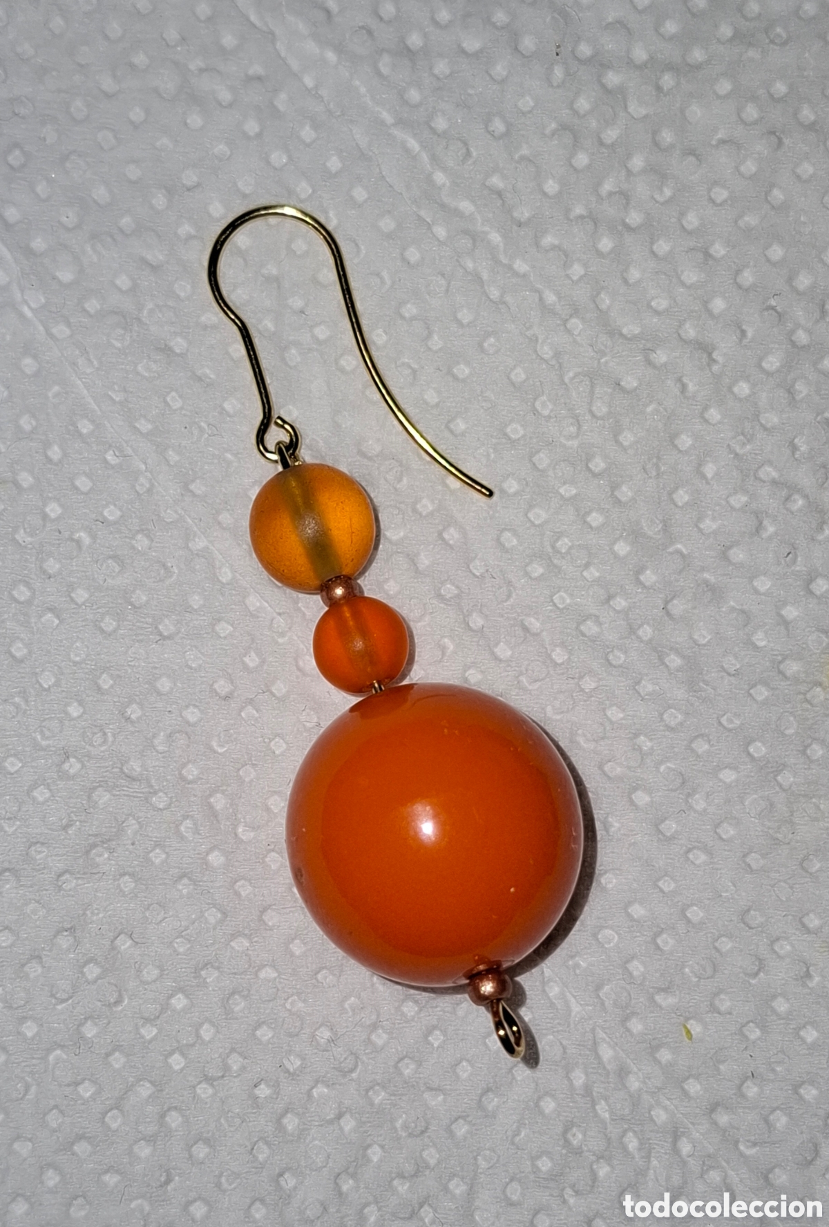 Joyeria: Pendientes en tonos naranjas - Foto 2