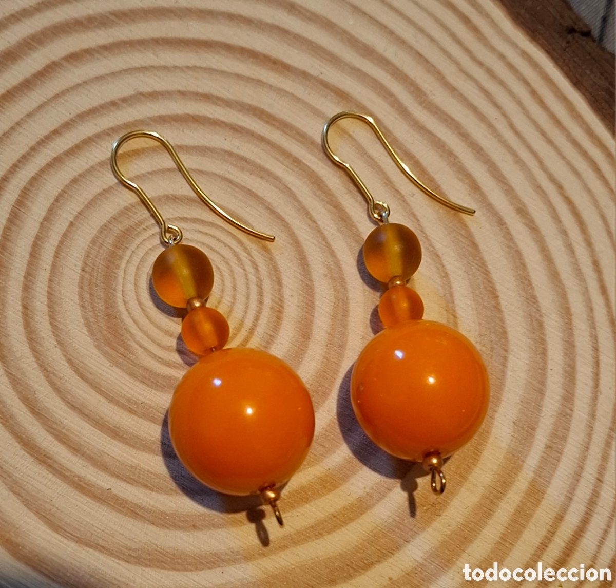 Joyeria: Pendientes en tonos naranjas - Foto 8