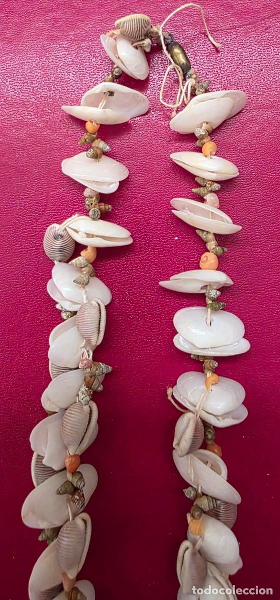Joyeria: Collar Vintage de Conchas Naturales &ndash; 68 cm - Foto 2