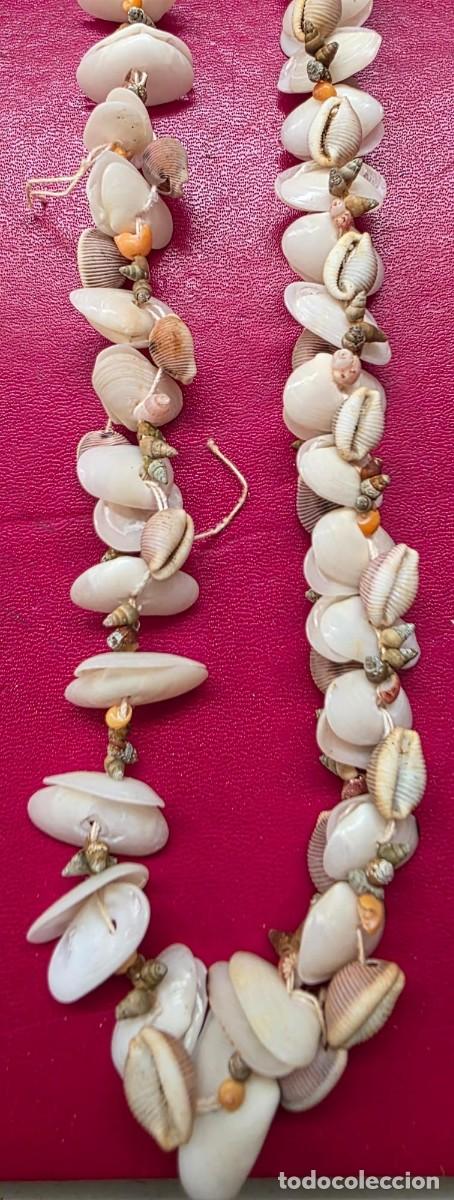 Joyeria: Collar Vintage de Conchas Naturales &ndash; 68 cm - Foto 3