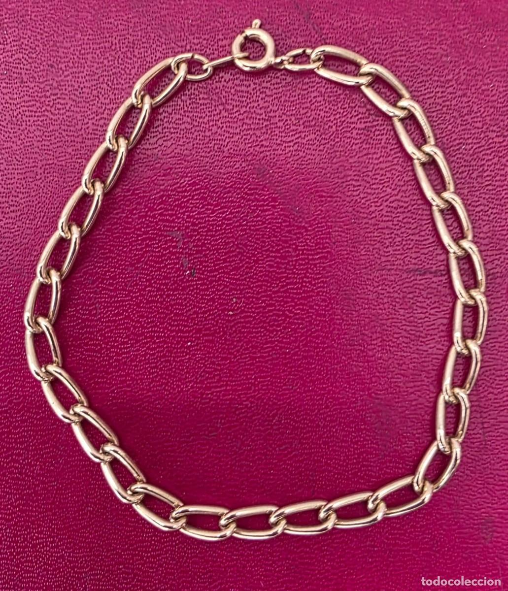 Joyeria: Pulsera de eslabones dorada vintage &middot; - Foto 1