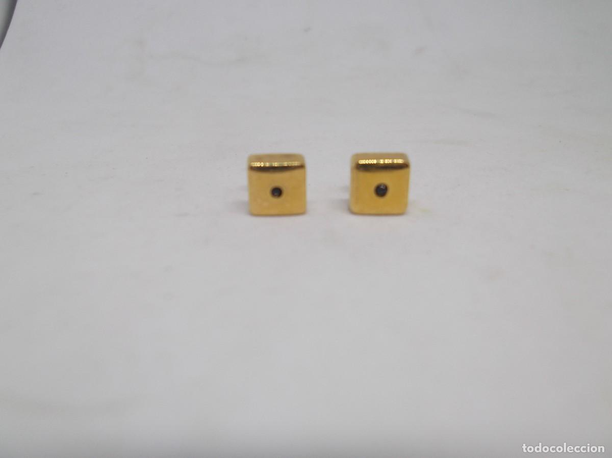 Joyeria: Pendientes de bisuteria cuadrados. - Foto 1