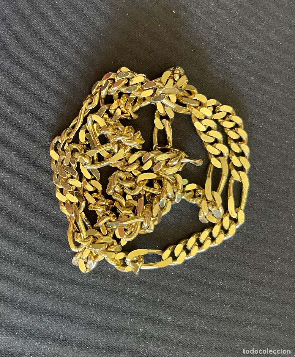 Joyeria: Collar cadena metal dorado - Foto 2