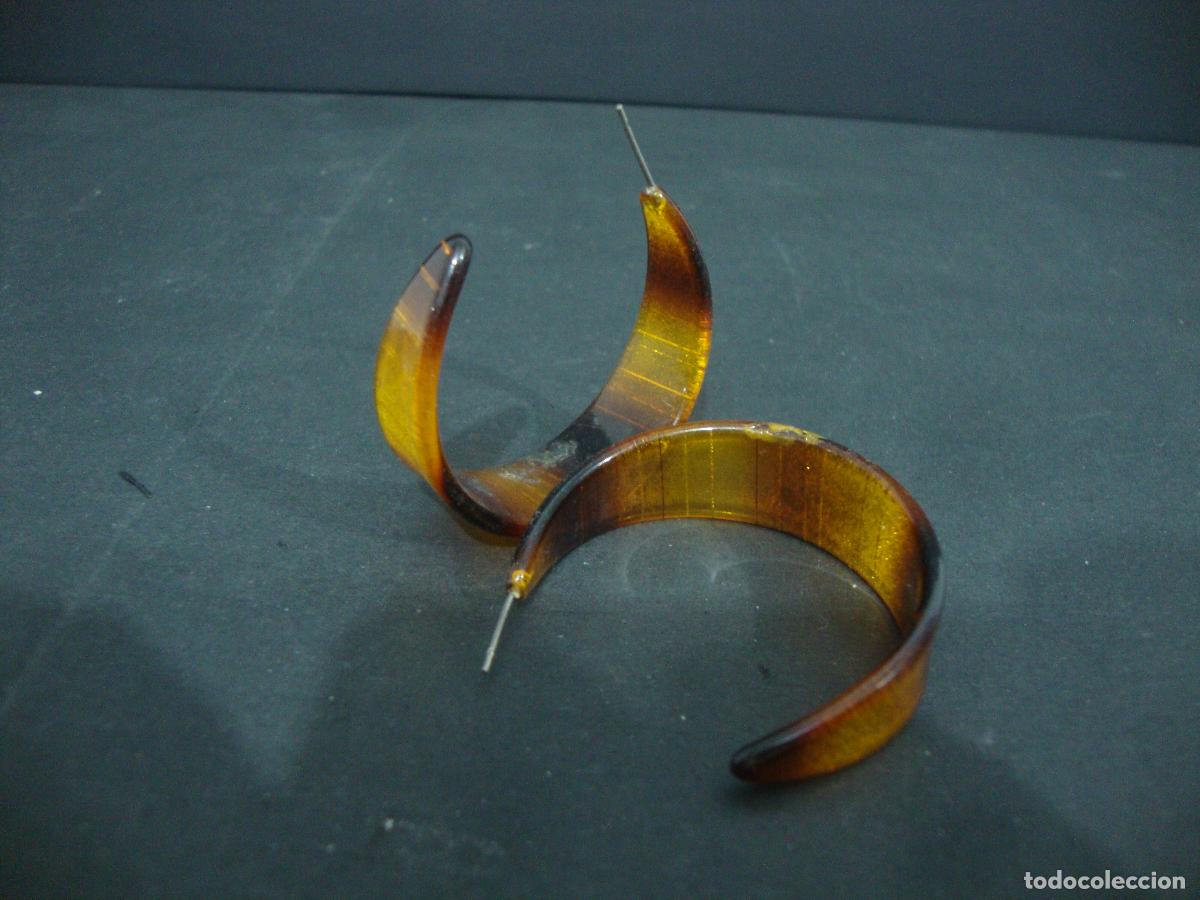 Joyeria: VINTAGE PENDIENTES TIPO CAREY - Foto 1