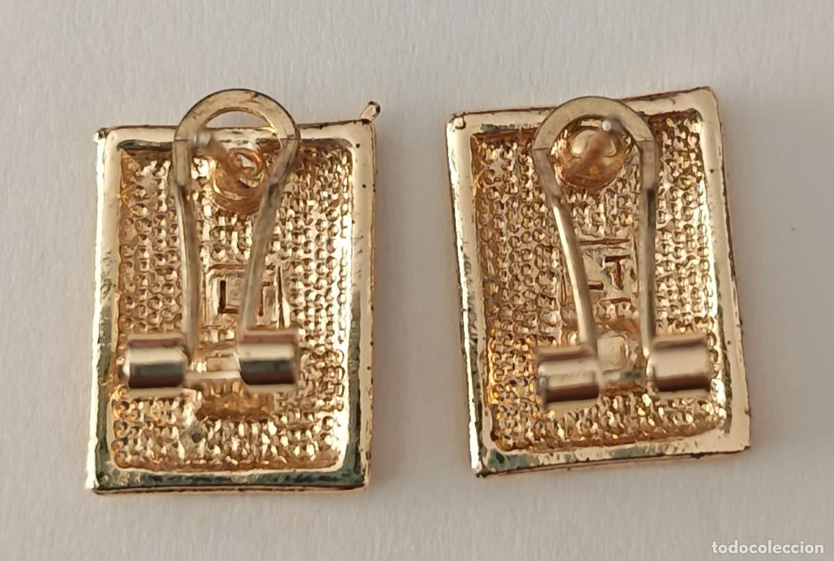 Joyeria: Pendientes metalicos. Dorados LT. - Foto 10