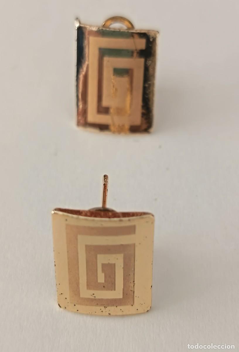 Joyeria: Pendientes metalicos. Dorados LT. - Foto 11