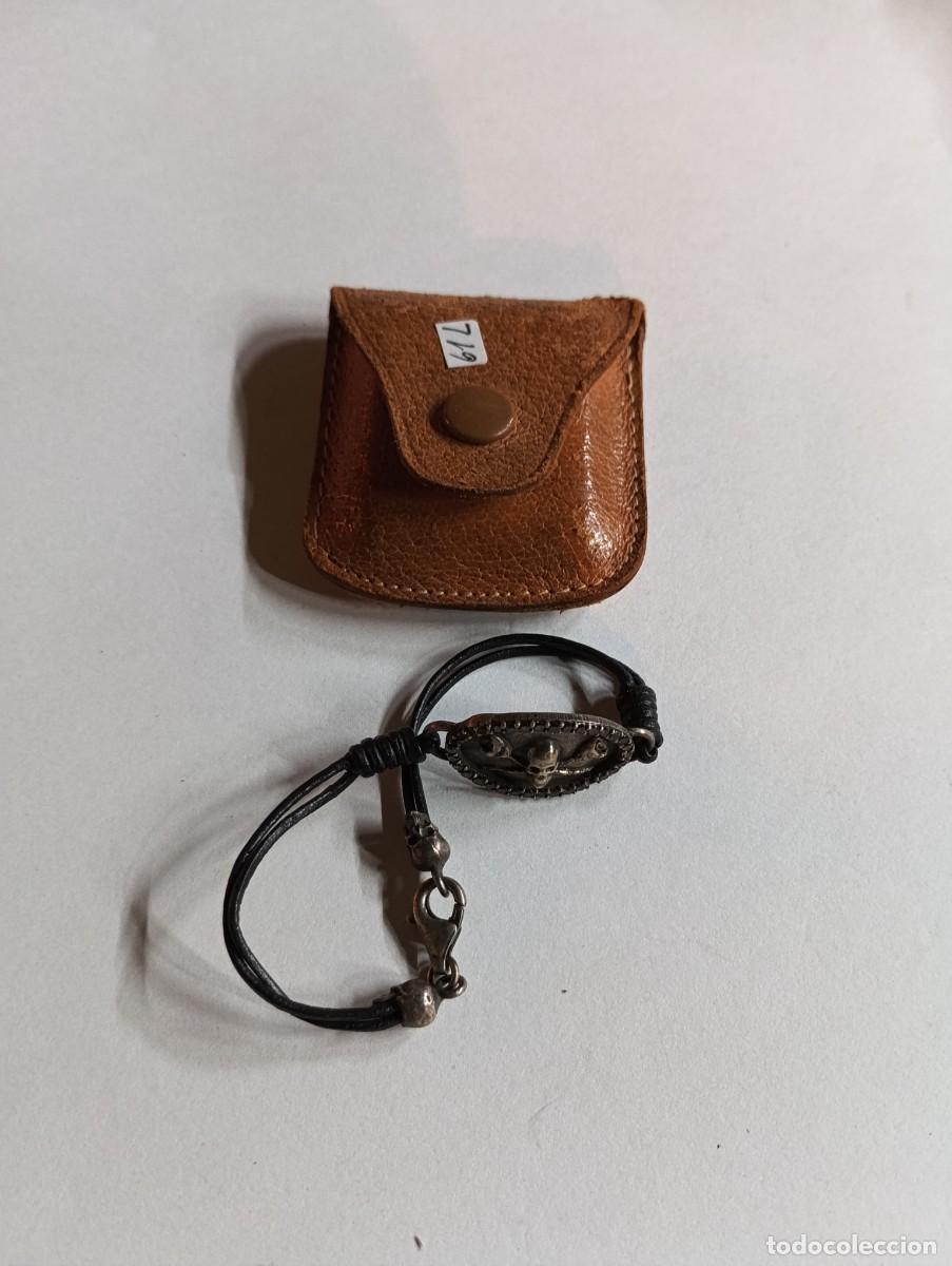 Joyeria: Pulsera en funda de cuero - Foto 1