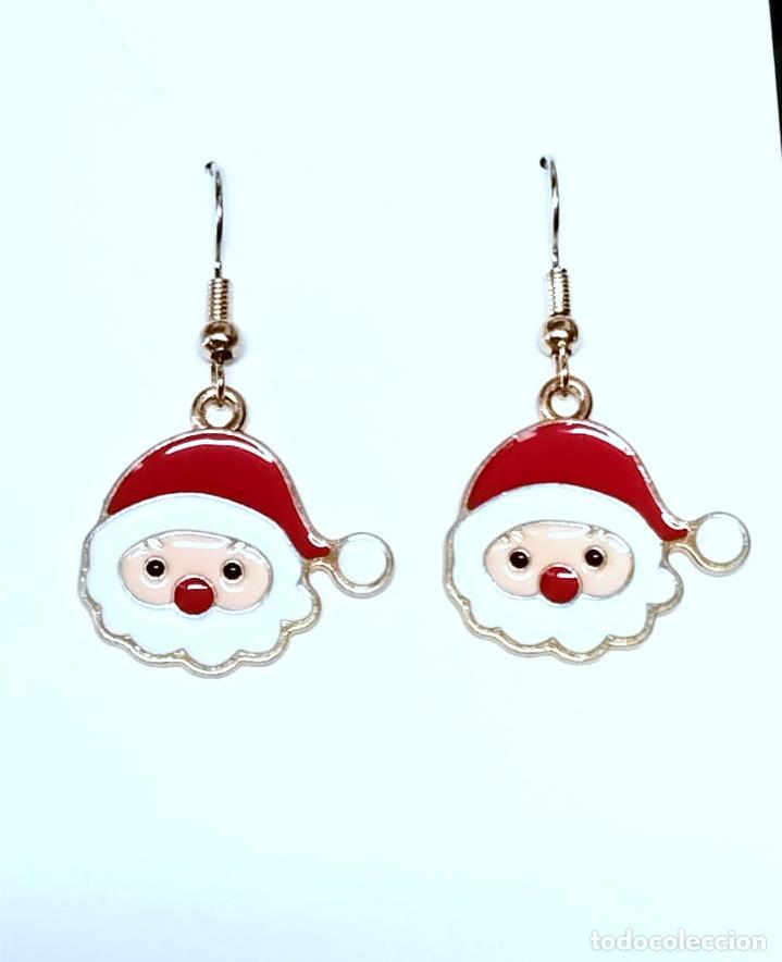 Joyeria: Pendientes navide&ntilde;os con pap&aacute; Noel , Nuevos - Foto 4