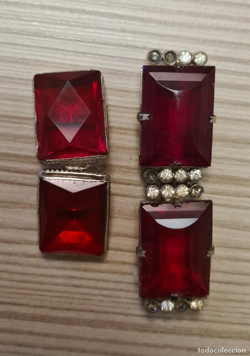 Joyeria: Lote de cristales rojos - Foto 1