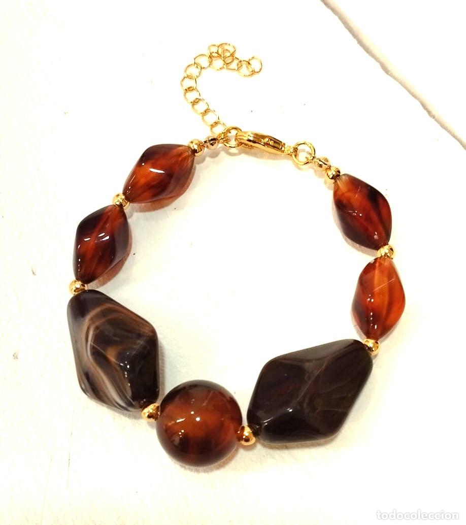 Joyeria: Pulsera color marr&oacute;n, NUEVA - Foto 1