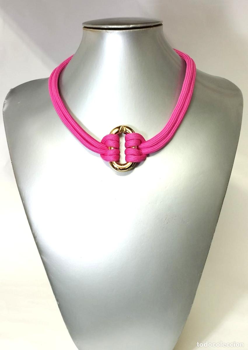 Joyeria: Collar corto color rosa, Nuevo - Foto 3